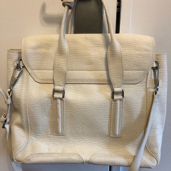 3.1 Phillip Lim Medium White Satchel - Picture 4 of 5